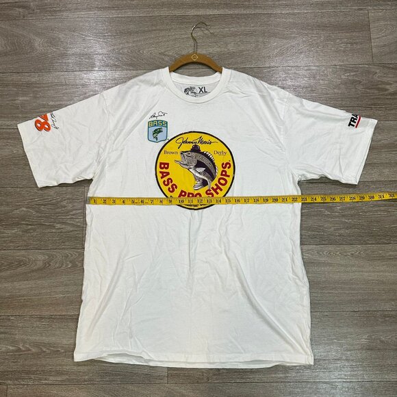 Bass Pro Shops Men's T-Shirts White National Headquarters Tracker Size XL - Picture 8 of 8